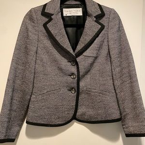 Tweed blazer.